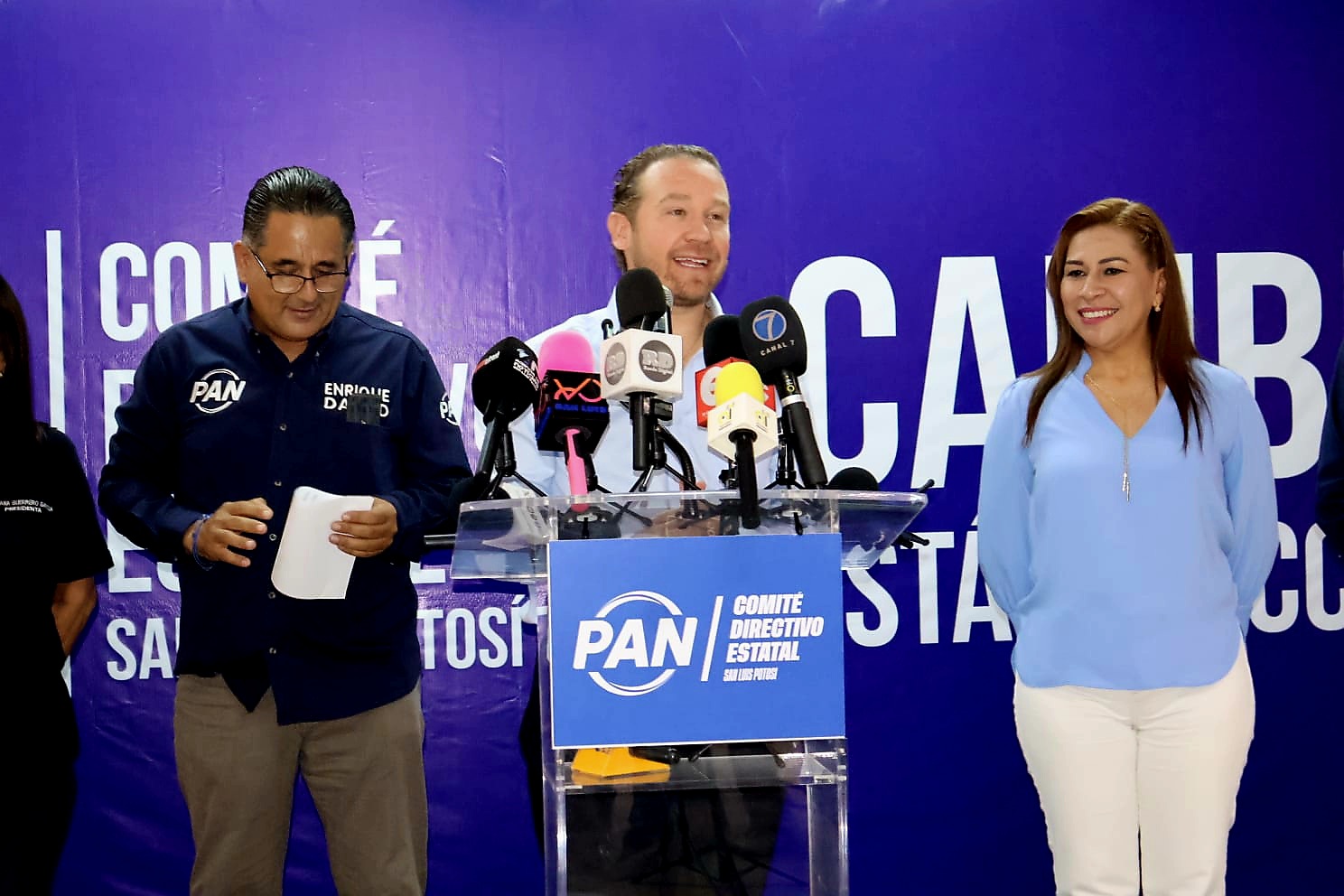 SANTIAGO TABOADA CONFIRMA REGISTRO DE ENRIQUE GALINDO EN EL PROCESO INTERNO DEL PAN EN SAN LUIS POTOSÍ