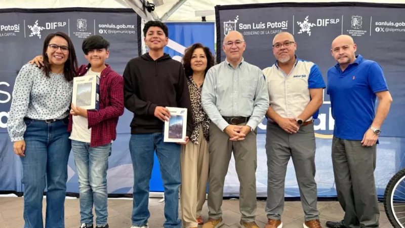 Fundación Telmex Telcel entrega equipo y ayudas funcionales al DIF Capitalino para beneficiar a familias potosinas