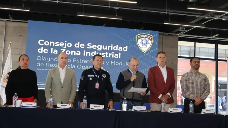 INSTALAN EL CONSEJO DE SEGURIDAD DE LA ZONA INDUSTRIAL DE SAN LUIS POTOSÍ Y DESIGNAN A JORGE JARAMILLO COMO SU PRESIDENTE