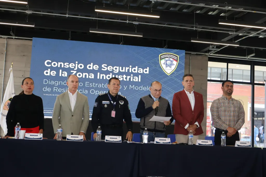 INSTALAN EL CONSEJO DE SEGURIDAD DE LA ZONA INDUSTRIAL DE SAN LUIS POTOSÍ Y DESIGNAN A JORGE JARAMILLO COMO SU PRESIDENTE