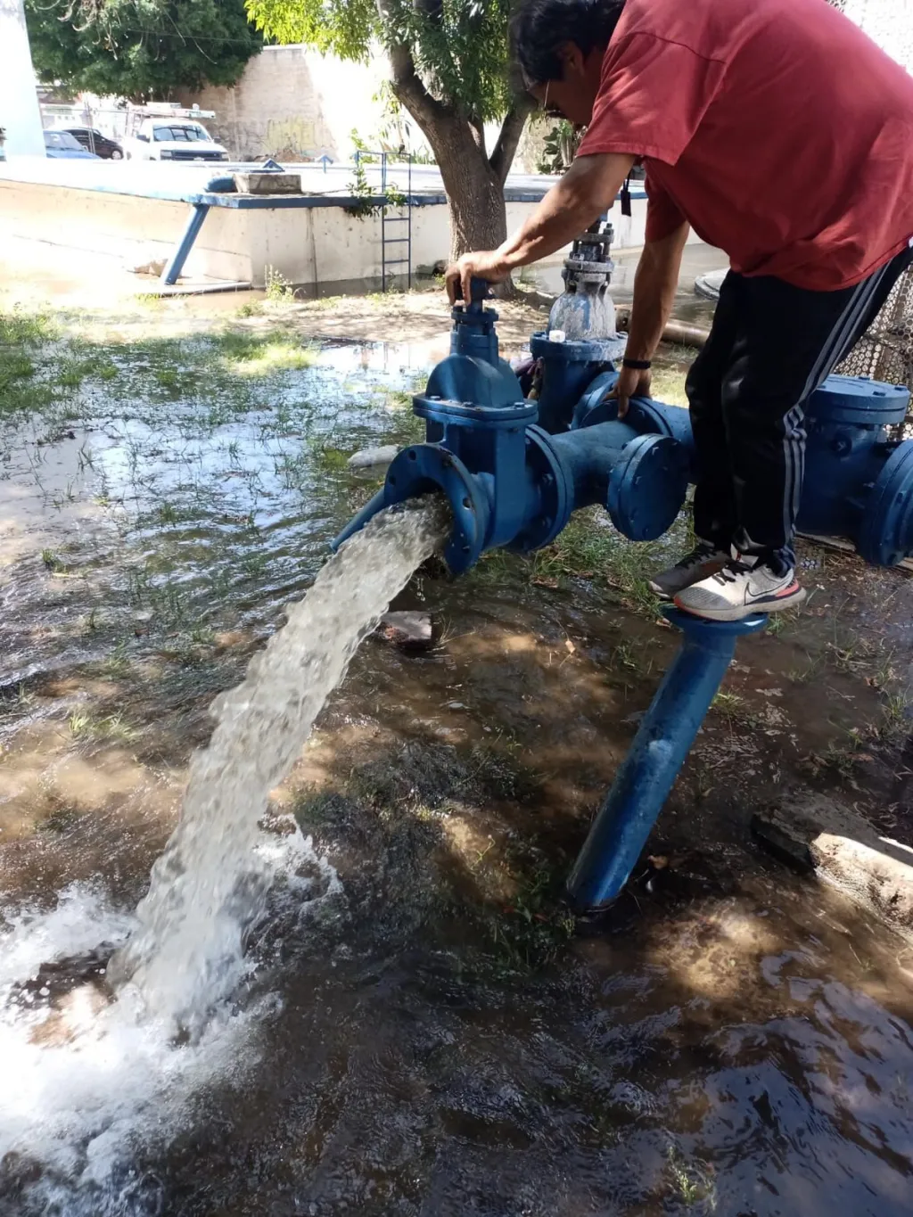 Pozo Prados Glorieta nuevamente en operación 