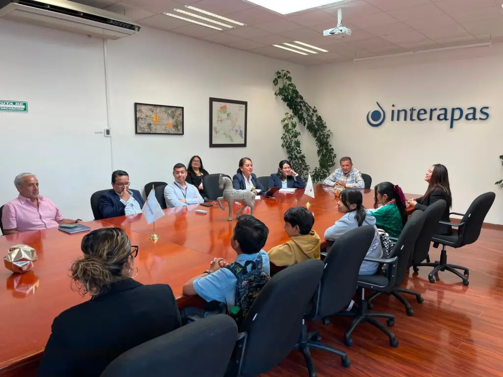 Interapas fortalece la participación de la niñez con la visita del Cabildo Infantil