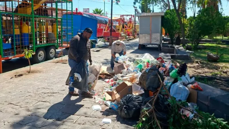Gobierno de la Capital mantiene limpios los barrios tradicionales durante sus fiestas patronales