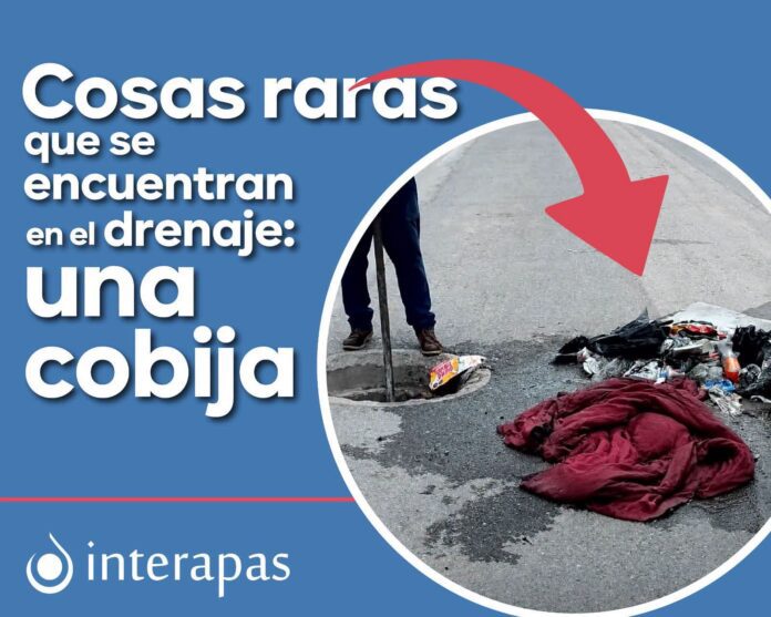 INTERAPAS libera de basura más de 7.4 kilómetros de la red sanitaria