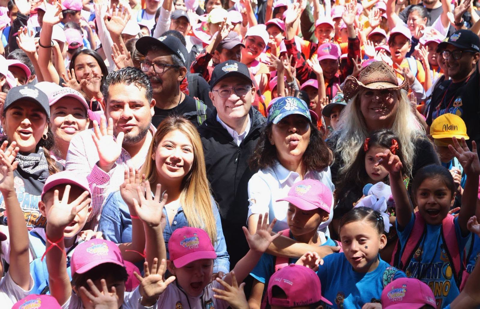 ENRIQUE GALINDO CLAUSURA CAMPAMENTO DE VERANO 2026, CON LA PARTICIPACIÓN DE MÁS DE 800 MENORES
