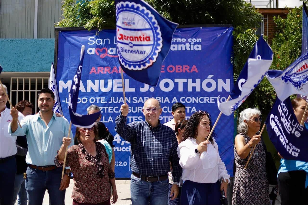 Enrique Galindo transforma Manuel José Othón con obra integral para mejorar la movilidad