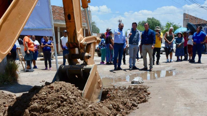GOBIERNO DE LA CAPITAL INICIA OBRA HIDROSANITARIA EN LA COLONIA MÁRTIRES DE LA REVOLUCIÓN