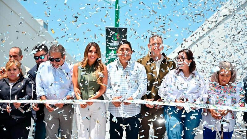 RICARDO GALLARDO INAUGURA EN TIEMPO RÉCORD EL NUEVO PASO A DESNIVEL DE CIRCUITO POTOSÍ