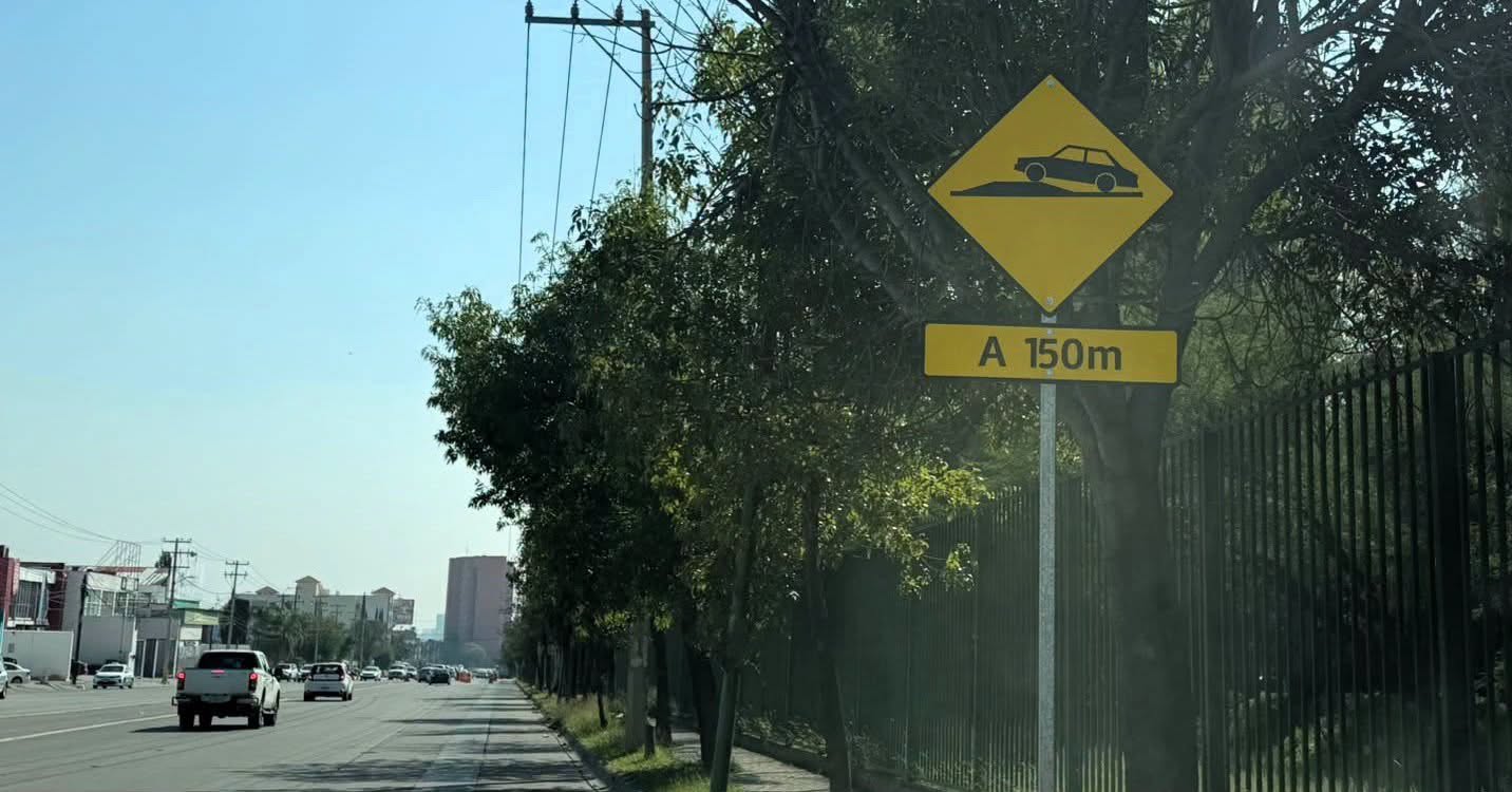 Gobierno de la Capital refuerza la seguridad vial con señalización en nuevos lomos de toro de Chapultepec