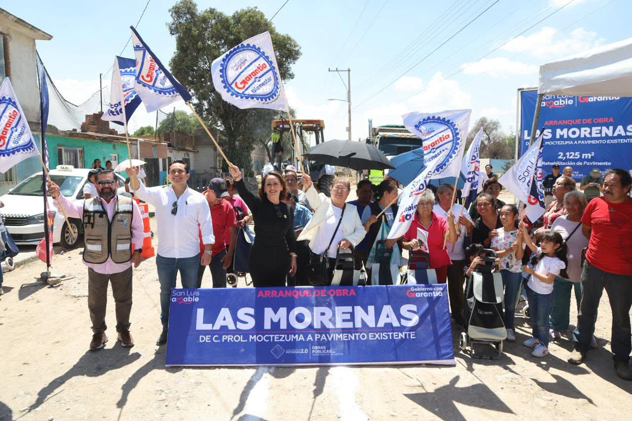Gobierno de la Capital inicia la rehabilitación integral de la calle Las Morenas en la Tercera Chica