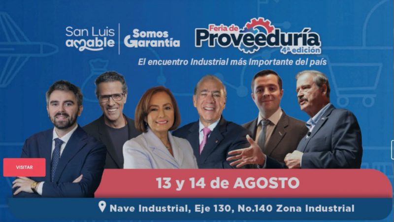 Invita Gobierno de la Capital a la 4ª Feria de la Proveeduría, el encuentro de negocios más importante de la región