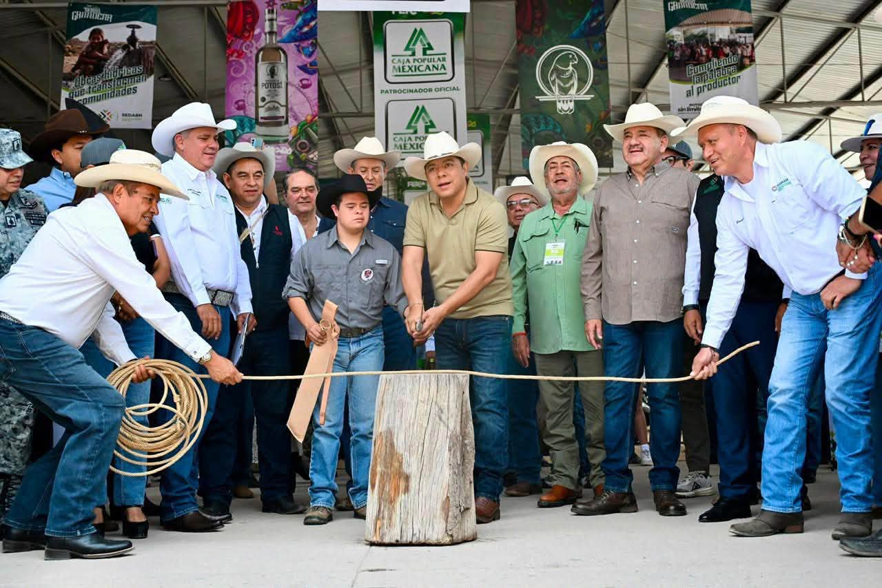 EL GOBERNADOR RICARDO GALLARDO INAUGURA EXPOSICIÓN GANADERA FENAPO 2026