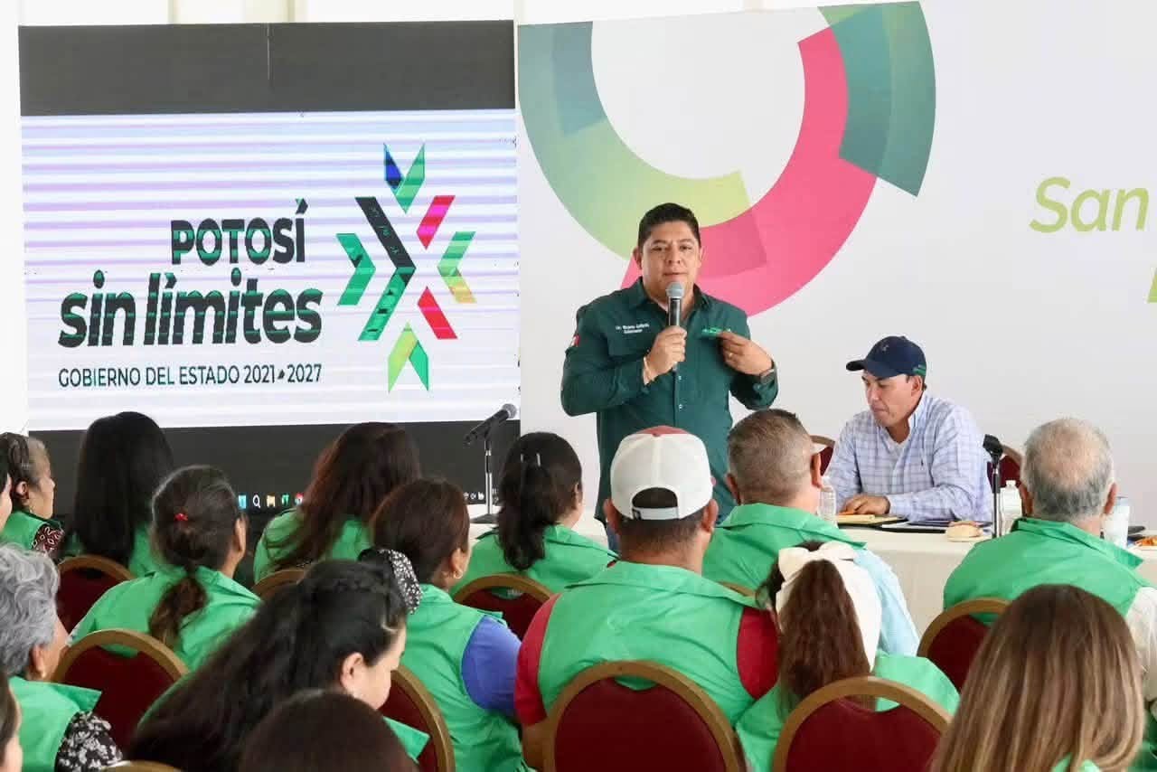 RICARDO GALLARDO AMPLIARÁ LOS APOYOS SOCIALES PARA LAGUNILLAS Y SAN NICOLÁS TOLENTINO