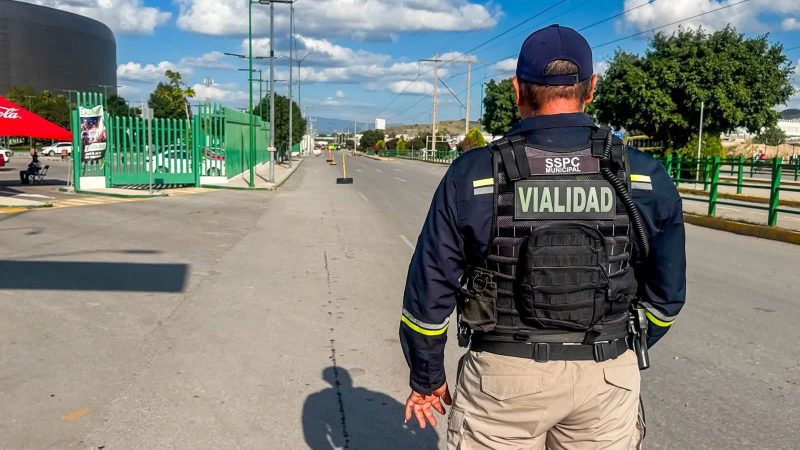SSPC de la Capital implementa operativo vial para agilizar accesos y salidas de la FENAPO 2026
