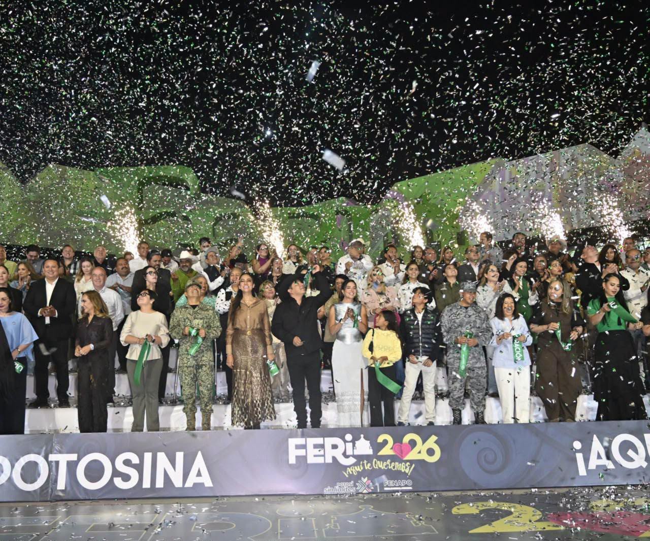 EL GOBERNADOR RICARDO GALLARDO INAUGURA LA FENAPO 2026, LA FERIA MÁS GRANDE DE MÉXICO.