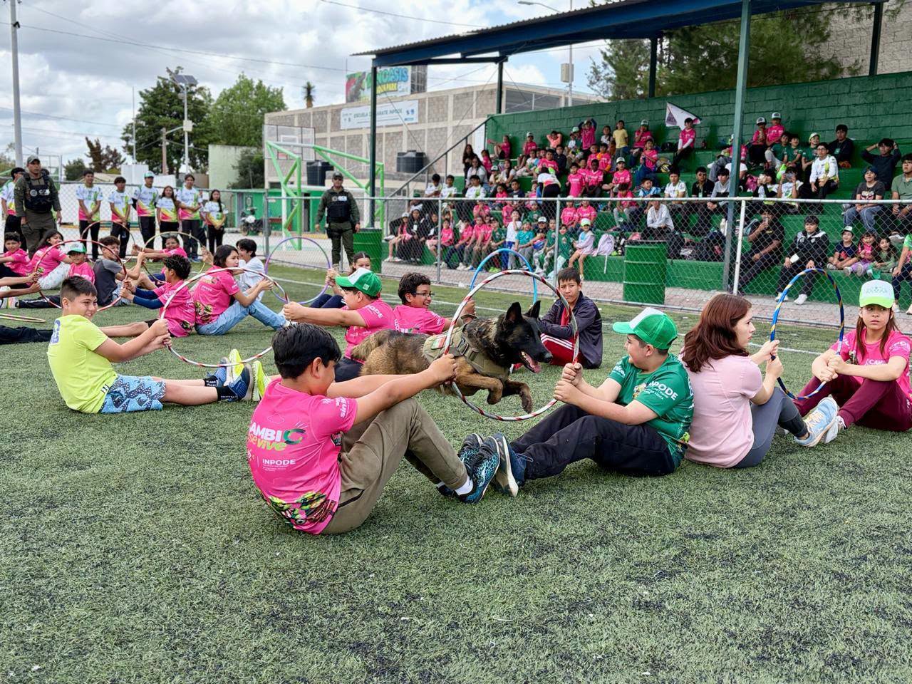 MÁS DE 250 NIÑAS Y NIÑOS CONCLUYEN CAMPAMENTO DE VERANO DEL INPODE