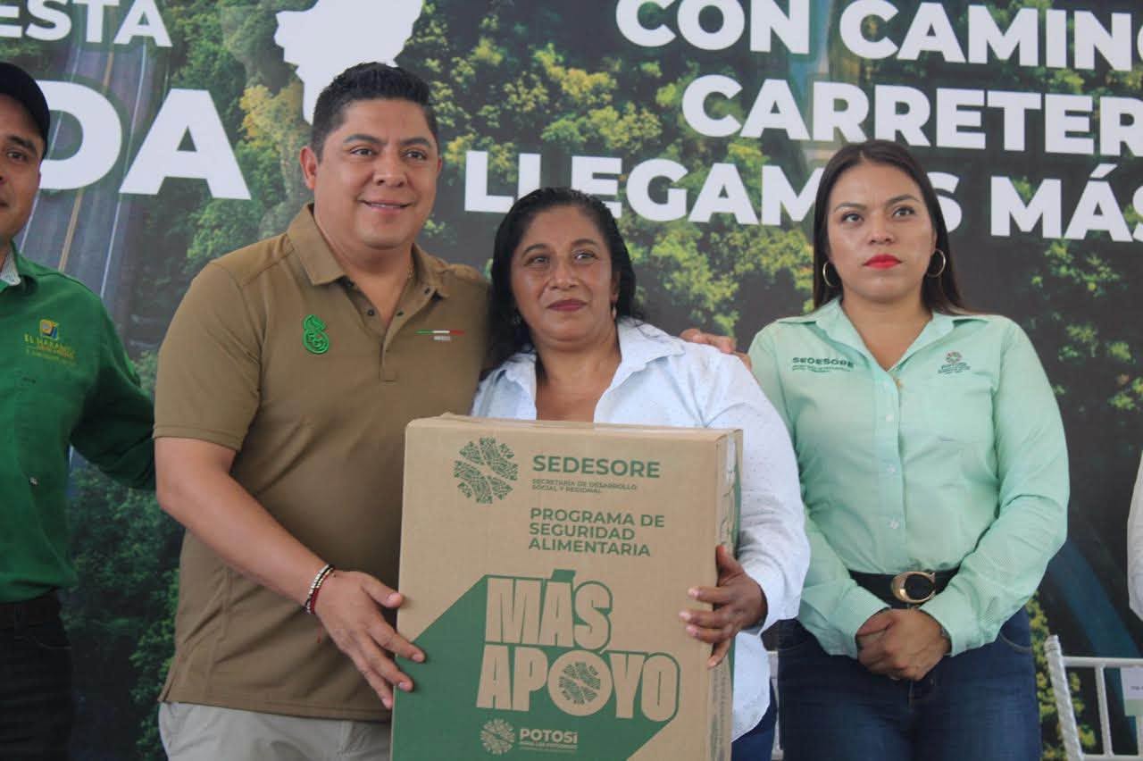 INSTRUYE EL GOBERNADOR RICARDO GALLARDO AMPLIAR APOYOS SOCIALES PARA SAN CIRO DE ACOSTA Y EL NARANJO