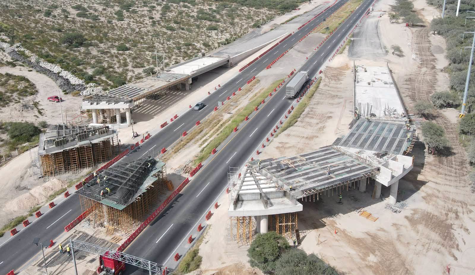 NUEVA AUTOPISTA A MATEHUALA REGISTRA IMPORTANTES AVANCES: RICARDO GALLARDO