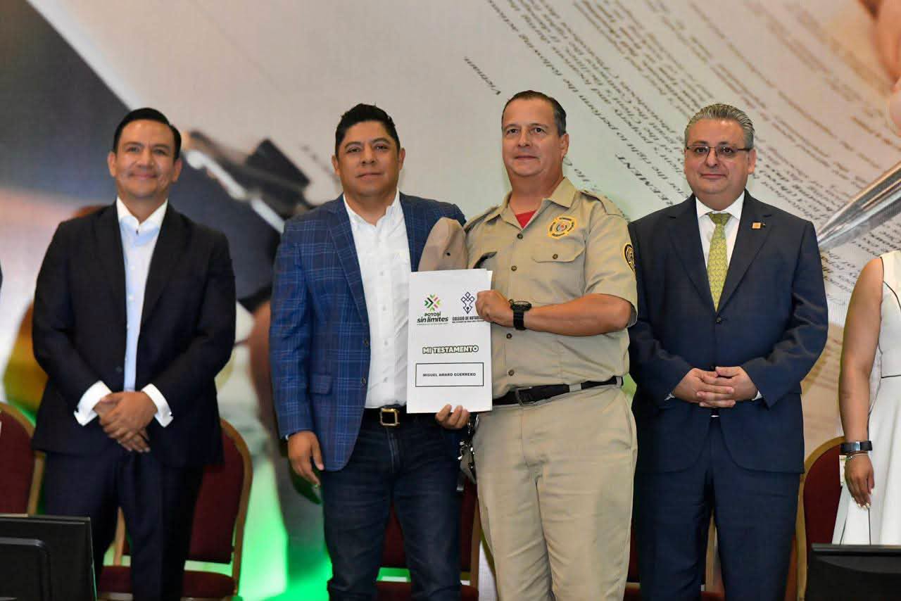 RICARDO GALLARDO ARRANCA “MESES DEL TESTAMENTO” PARA DAR CERTEZA JURÍDICA A LAS FAMILIAS POTOSINAS
