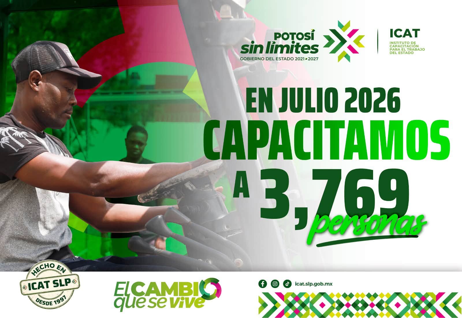 ICAT CAPACITÓ A 3 MIL 769 PERSONAS DURANTE JULIO