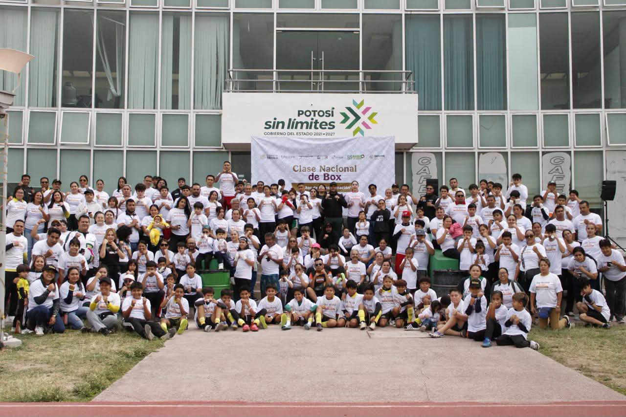 SAN LUIS POTOSÍ PARTICIPA EN LA CLASE NACIONAL “PUÑOS DE TRANSFORMACIÓN”