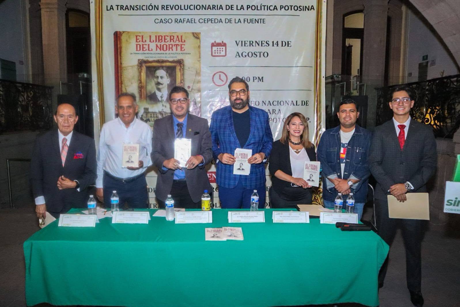 EXITOSA PRESENTACIÓN DEL LIBRO EL LIBERAL DEL NORTE, LA TRANSICIÓN REVOLUCIONARIA DE LA POLÍTICA POTOSINA