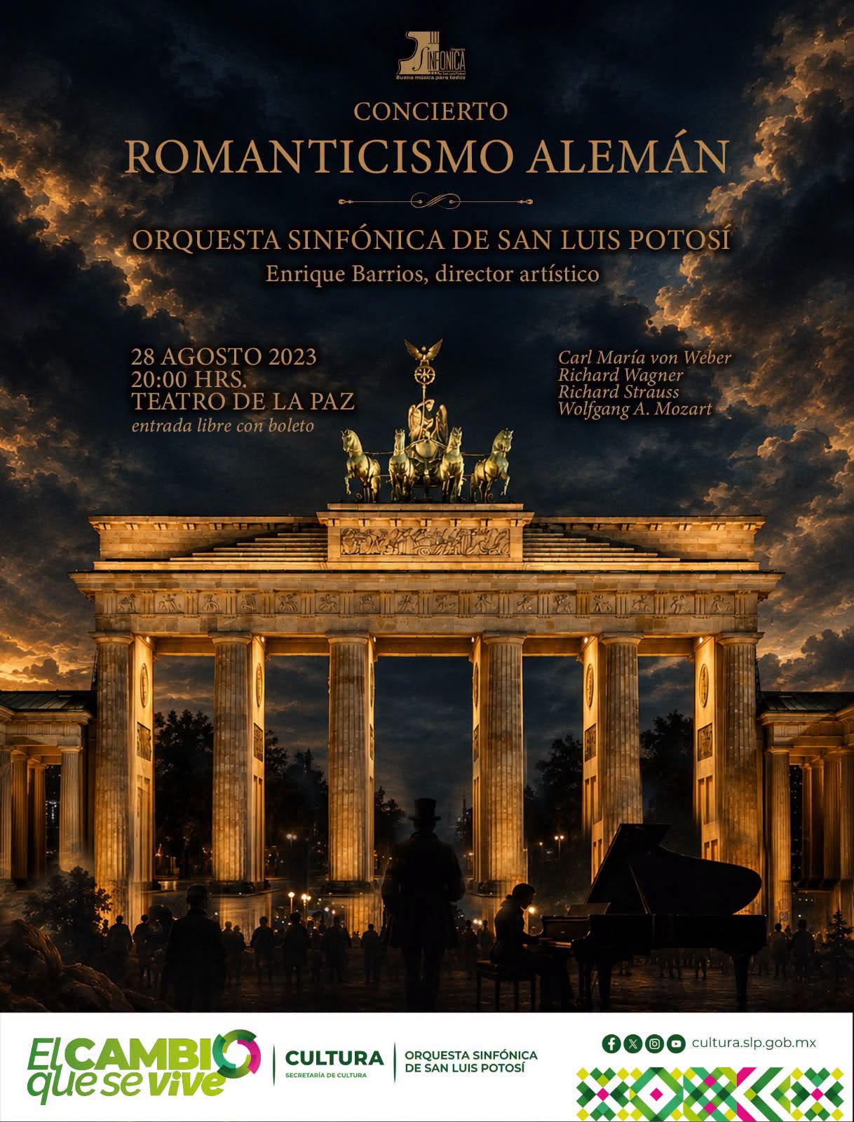 OSSLP ABRE SEGUNDA TEMPORADA 2026 CON “ROMANTICISMO ALEMÁN”