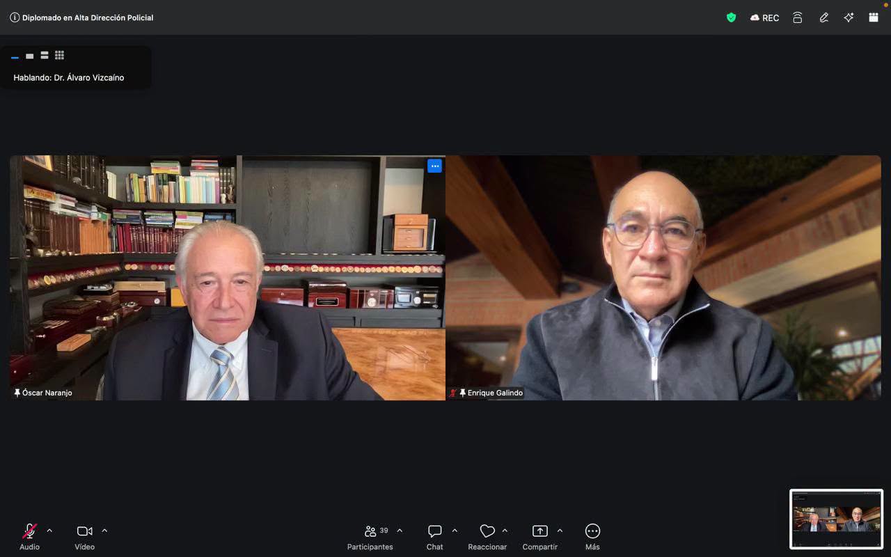 Enrique Galindo impulsa formación de mandos policiales con visión internacional