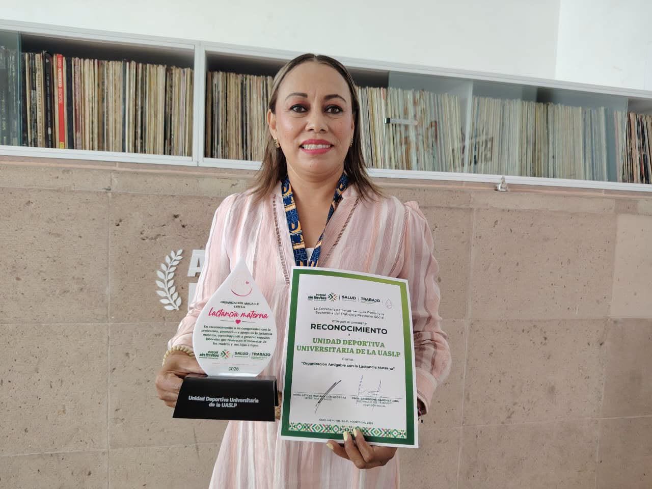 UASLP refrenda, por segundo año, su reconocimiento como Organización Amigable con la Lactancia Materna.