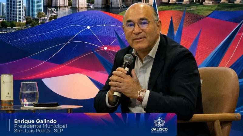 Enrique Galindo comparte modelo de participación ciudadana de San Luis Capital en Congreso Nacional de Innovación