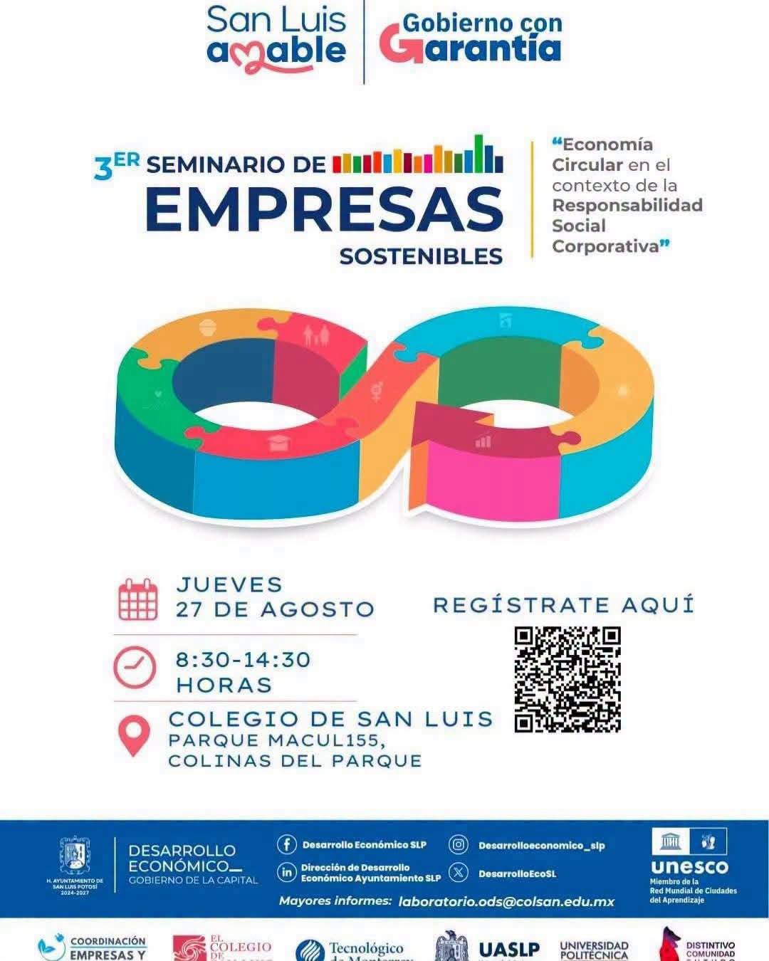 Gobierno de la Capital impulsa prácticas sostenibles con el 3er Seminario de Empresas Sostenibles 2026