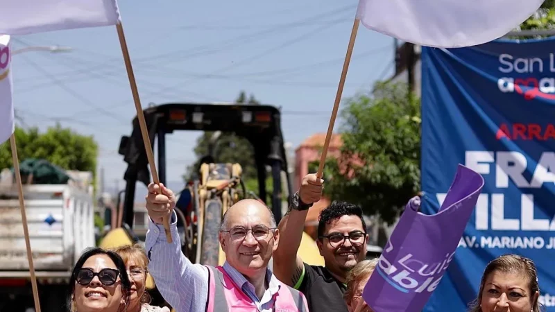 Galindo intensifica la obra pública: en la última semana, cinco nuevas obras