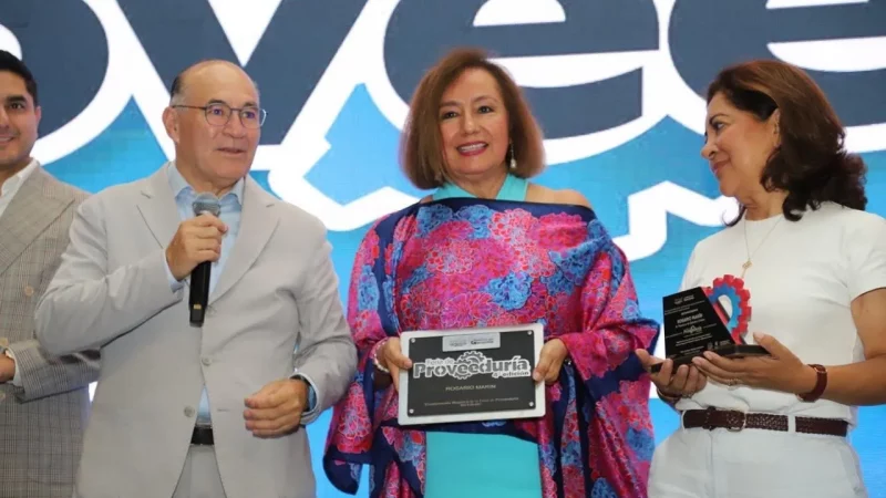 Rosario Marín destaca la fuerza de la industria y el valor de la superación en la Feria de Proveeduría