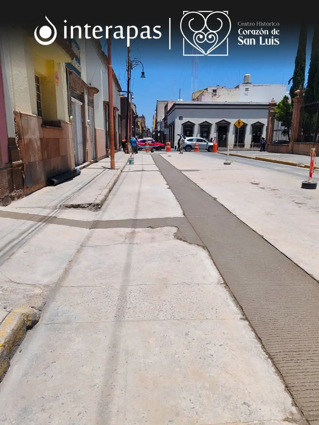 Interapas concluye obra sanitaria en calle Morelos del Centro Histórico