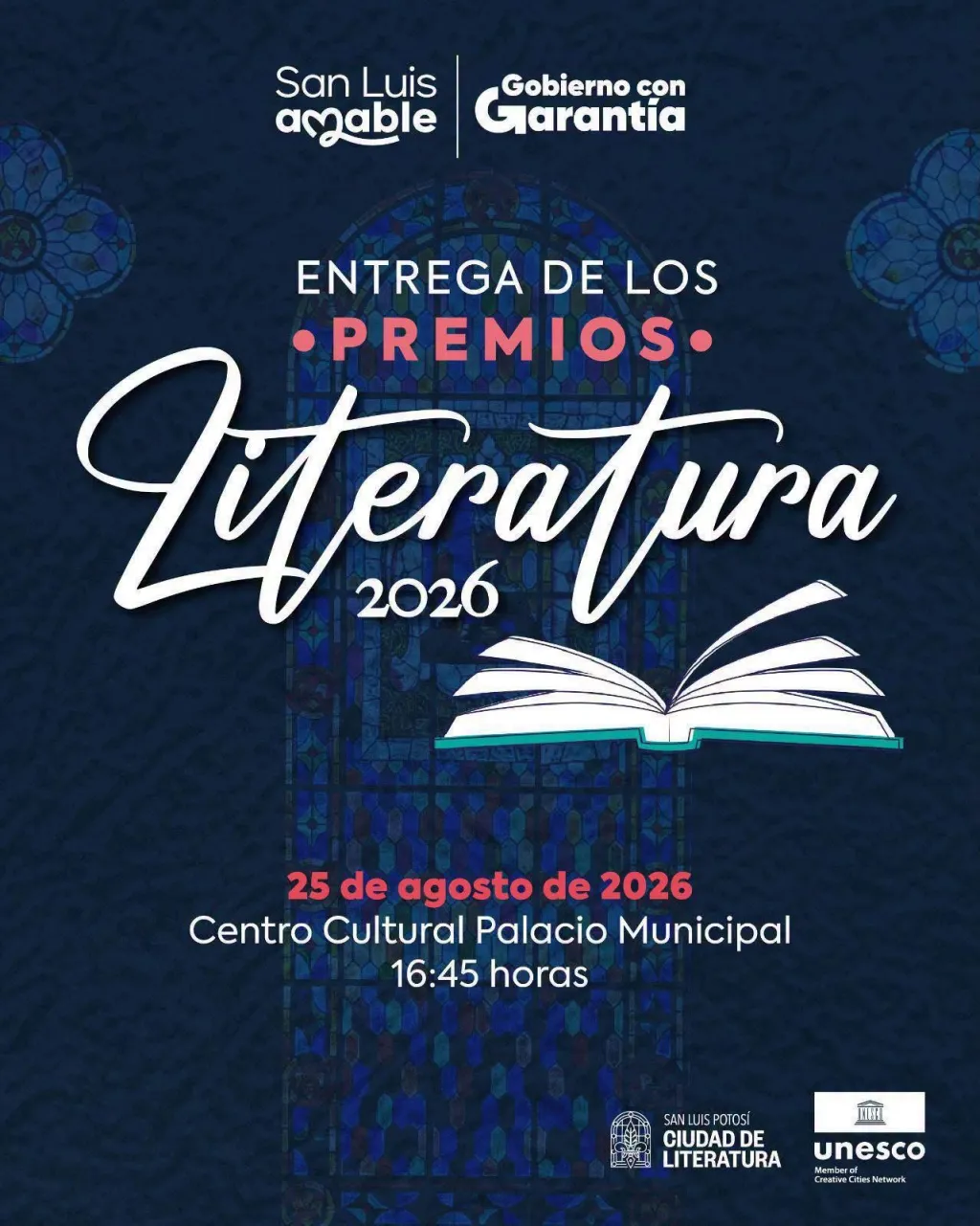 Entregará Gobierno Municipal el Premio Municipal de Literatura 2026