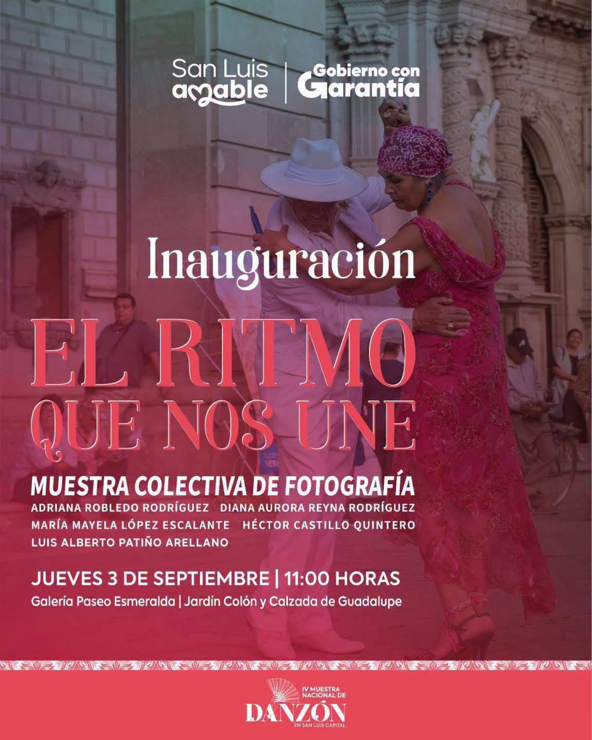 Invita Cultura Municipal a disfrutar de “El Ritmo que nos une”, muestra fotográfica que celebra la tradición del danzón en San Luis Potosí