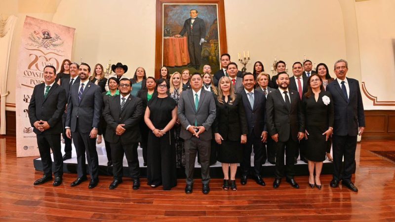 EL GOBERNADOR DEL ESTADO, RICARDO GALLARDO CARDONA, ENALTECE EL BICENTENARIO DE LA CONSTITUCIÓN POLÍTICA DE SAN LUIS POTOSÍ