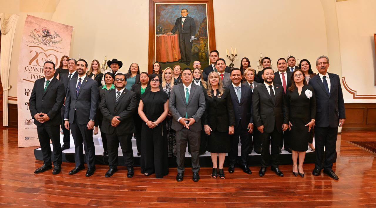 EL GOBERNADOR DEL ESTADO, RICARDO GALLARDO CARDONA, ENALTECE EL BICENTENARIO DE LA CONSTITUCIÓN POLÍTICA DE SAN LUIS POTOSÍ