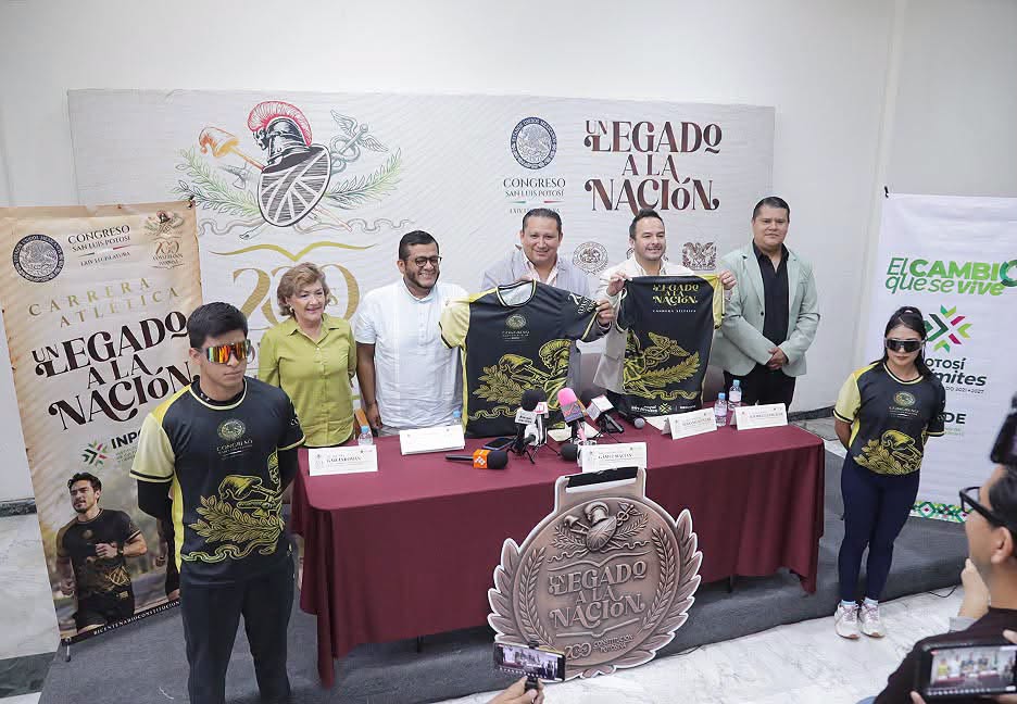 SE LLEVA A CABO FIRMA DE CONVENIO CON INPODE PARA REALIZACIÓN DE CARRERA ATLÉTICA CON MOTIVO DE LA CONMEMORACIÓN DEL BICENTENARIO DE LA CONSTITUCIÓN POLÍTICA DEL ESTADO.