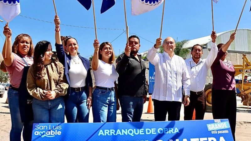 Enrique Galindo Arranca pavimentación de Pánfilo Natera, importante obra que conecta SLP Capital y Mezquitic