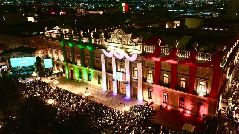 EL GOBERNADOR RICARDO GALLARDO CONMEMORA EL 216 ANIVERSARIO DEL GRITO DE DOLORES
