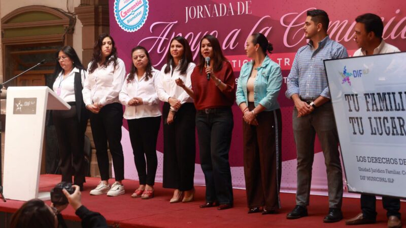 Con excelente respuesta ciudadana, DIF Municipal realiza Jornada de Apoyo a la Comunidad “Justicia y Trato Digno”