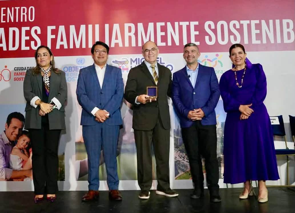 an Luis Capital recibe reconocimiento como Ciudad Familiarmente Sostenible