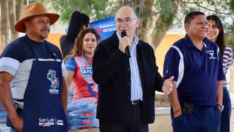 Enrique Galindo encabeza acciones de rehabilitación en la comunidad de Rinconada