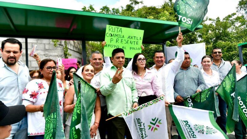 EL GOBERNADOR RICARDO GALLARDO PONE EN MARCHA REDMETRO RIVIERA HUASTECA: MÁS DE 100 KM DE TRANSPORTE GRATUITO