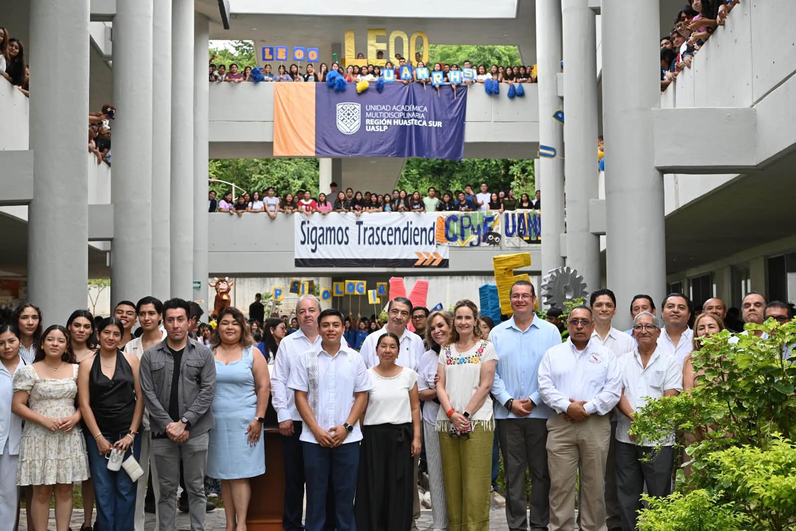 UASLP celebra 14 años de presencia universitaria en la Huasteca Sur.