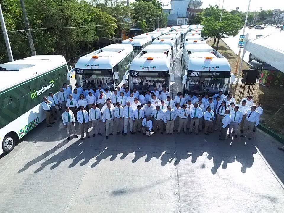 REDMETRO RIVIERA HUASTECA MARCA UN NUEVO MODELO DE MOVILIDAD LIMPIA Y GRATUITA: RICARDO GALLARDO.