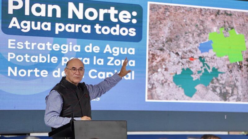 Inversión histórica fortalecerá el abasto de agua en la zona norte de la capital