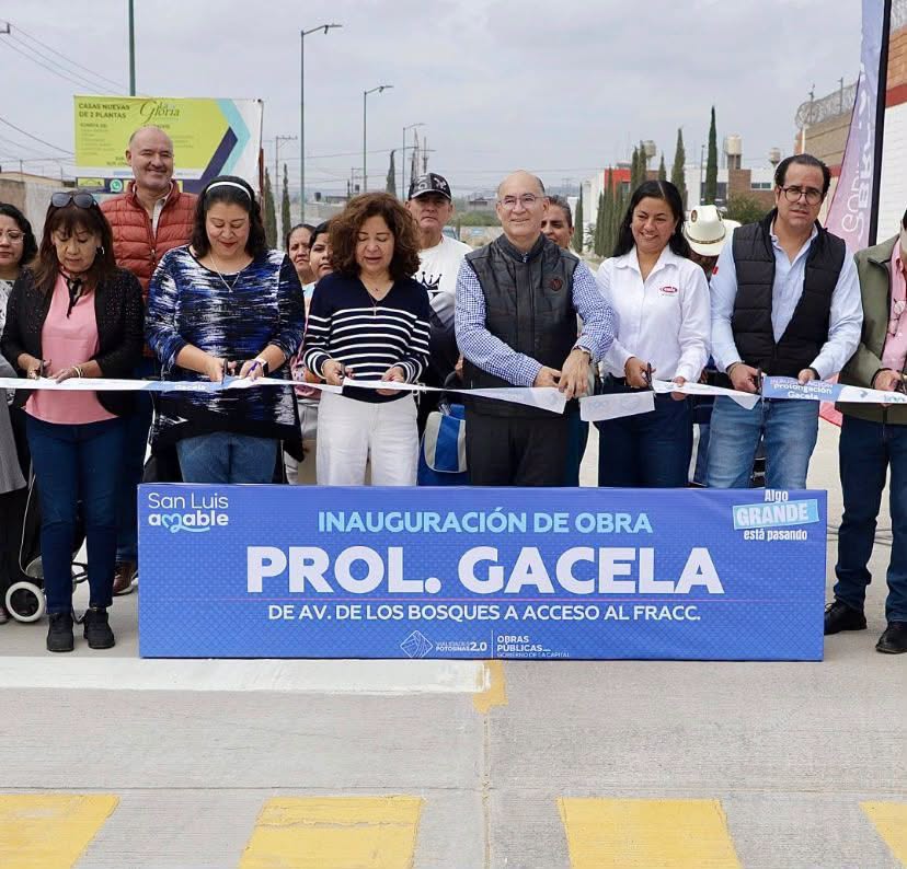 ENRIQUE GALINDO ENTREGA NUEVA OBRA VIAL EN EL NORTE DE LA CIUDAD