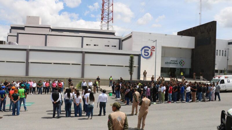 GOBIERNO ESTATAL FORTALECE LA PREVENCIÓN Y CAPACIDAD DE RESPUESTA CON SIMULACRO NACIONAL 2026
